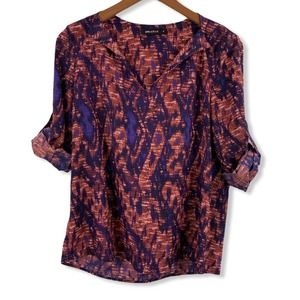 Julie Billiart Snakeskin Print Blouse Small‎